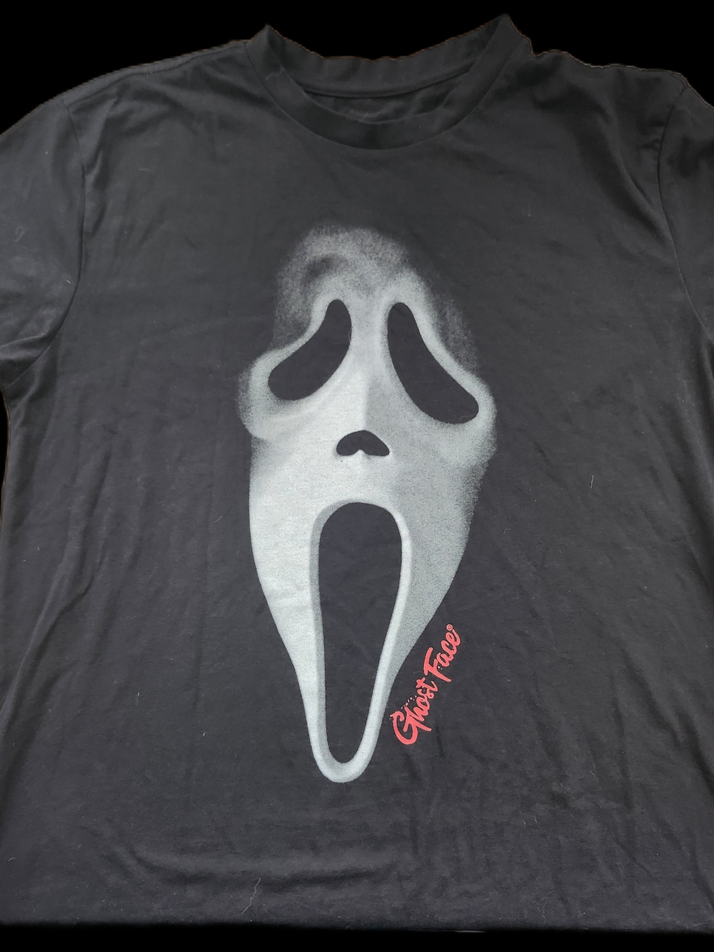 Scream Ghostface Graphic Tee in Black